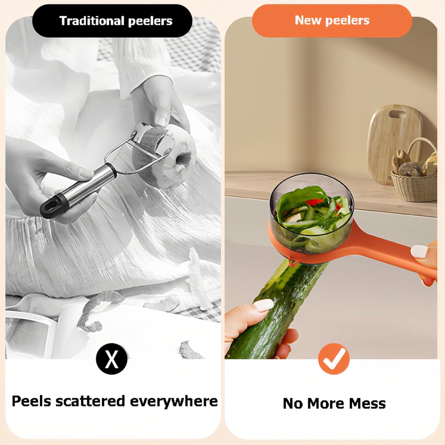 Cuchillo Pelador Multifuncional FRAGRANTGARDEN con Caja