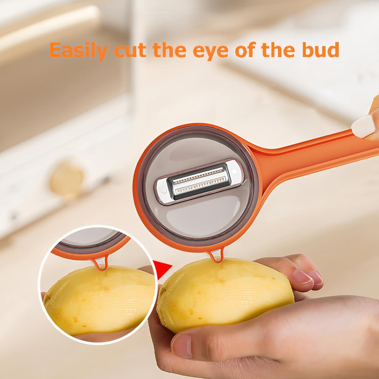 Cuchillo Pelador Multifuncional FRAGRANTGARDEN con Caja