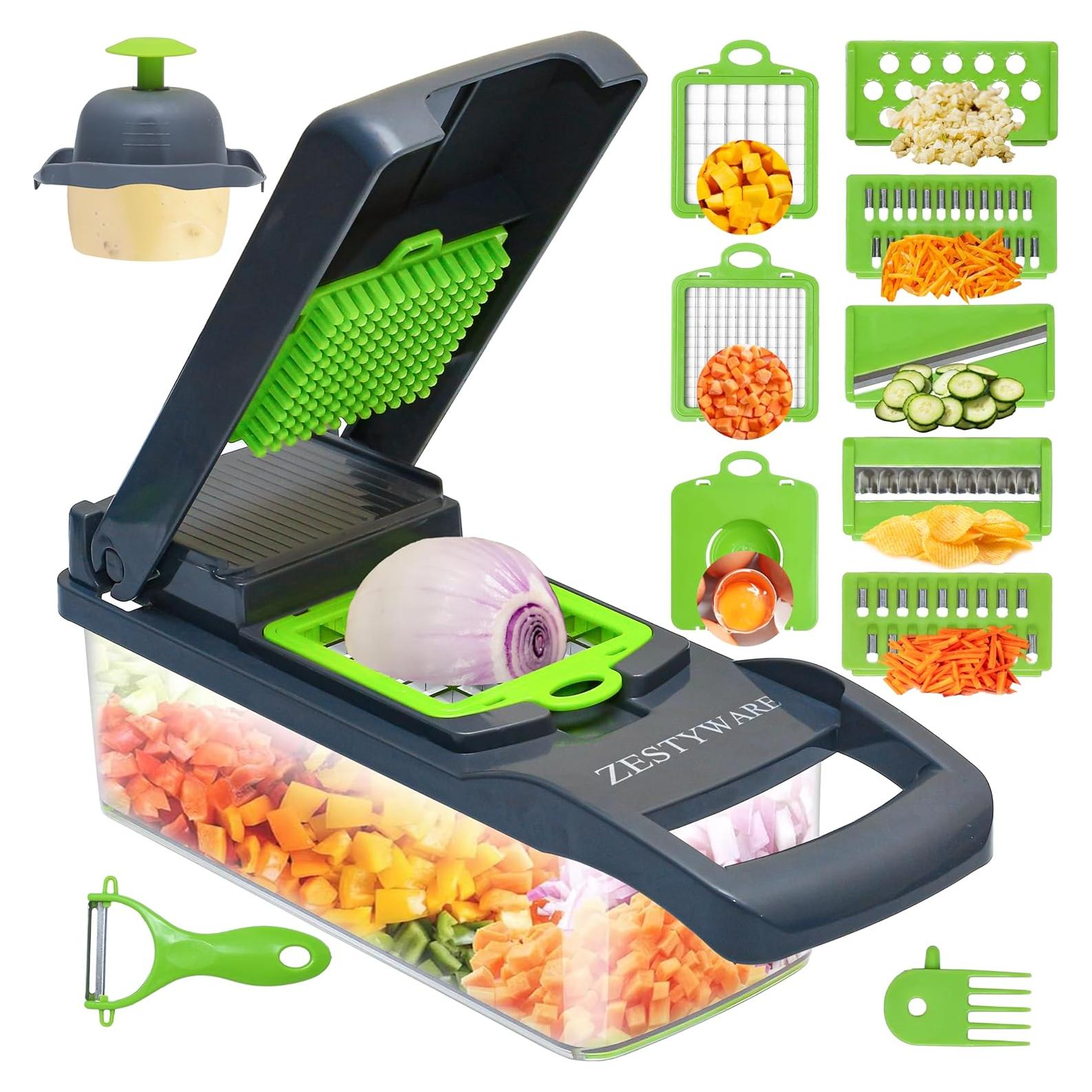 Cortador de Verduras Multifuncional ZESTYWARE VC-001 16 en 1