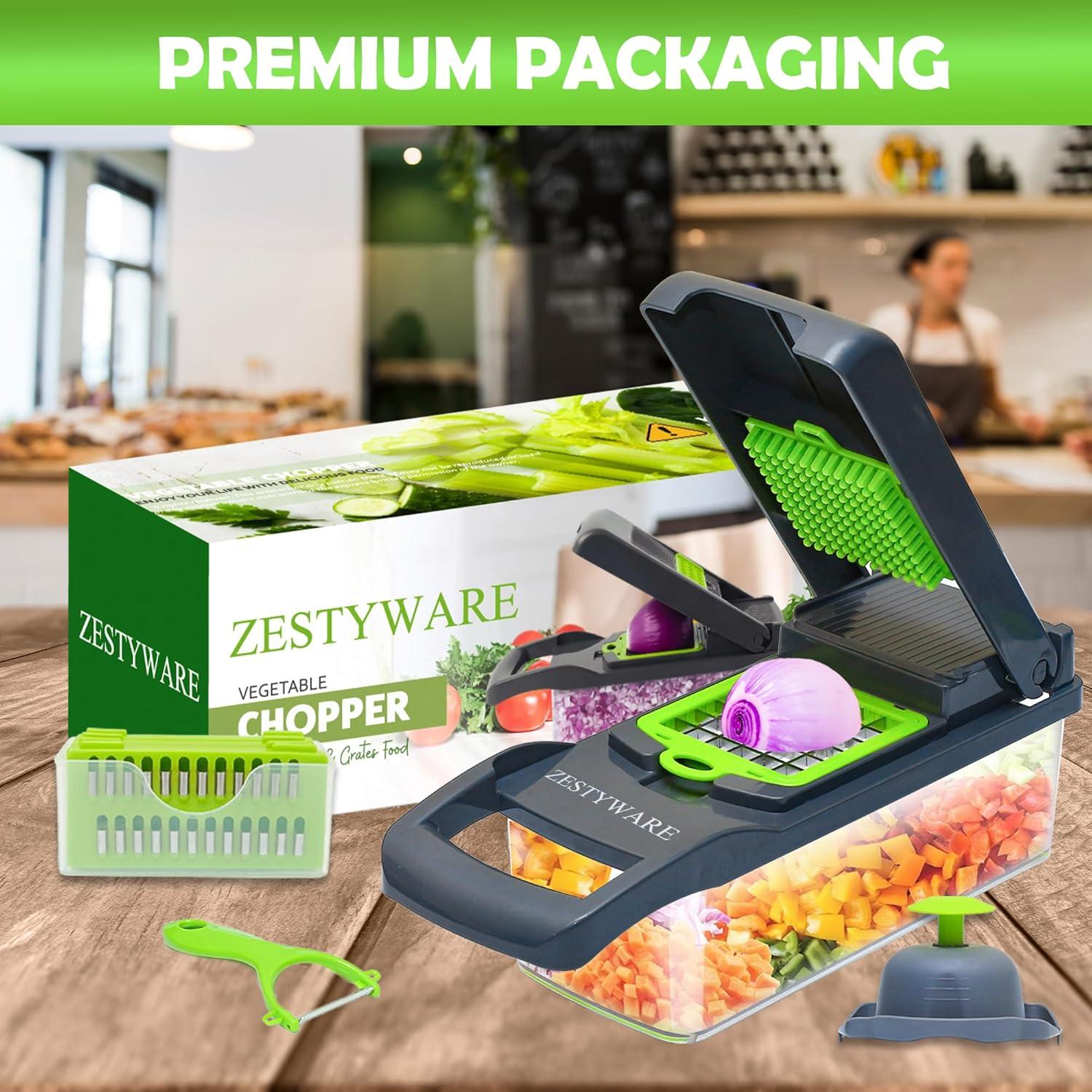 Cortador de Verduras Multifuncional ZESTYWARE VC-001 16 en 1