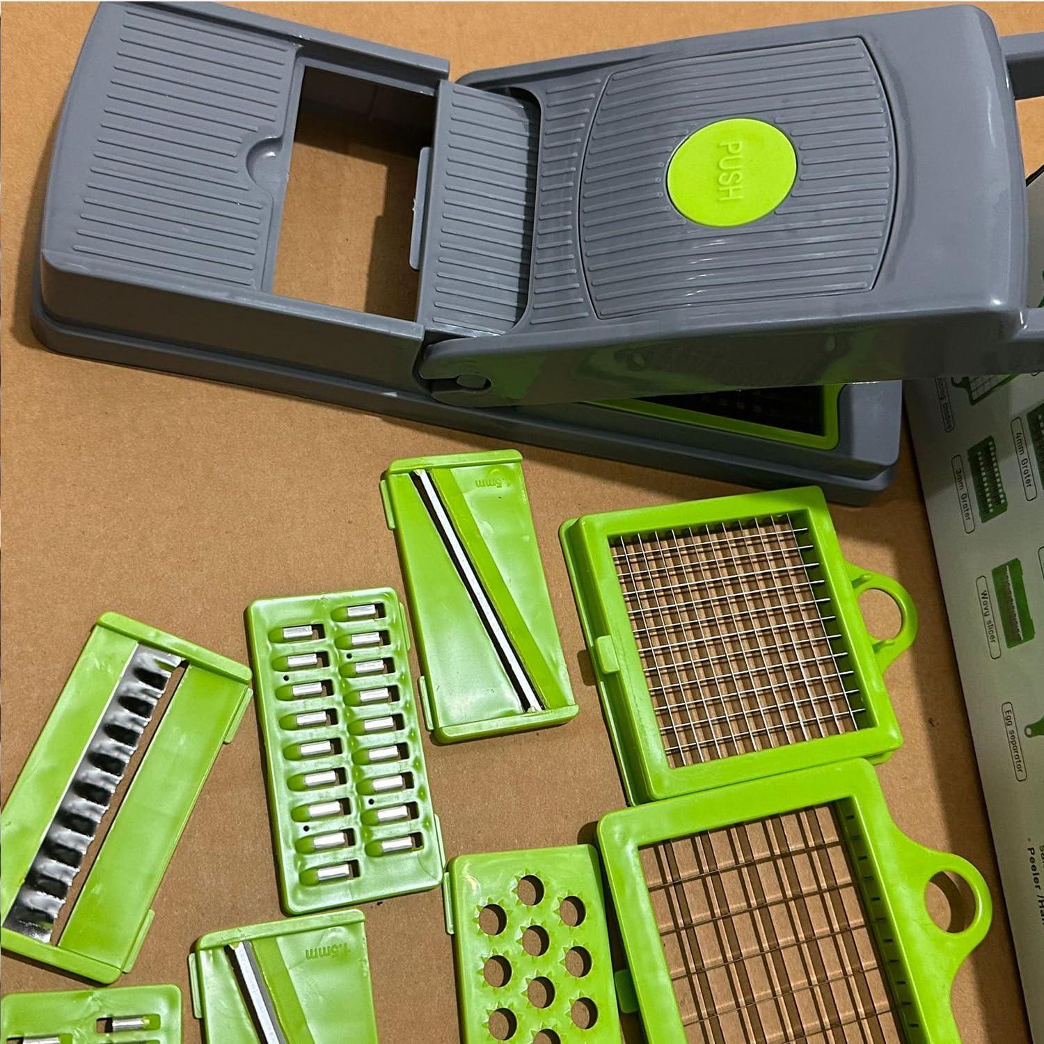 Picador de Verduras Multifuncional GXIQYL 16 en 1 Manual