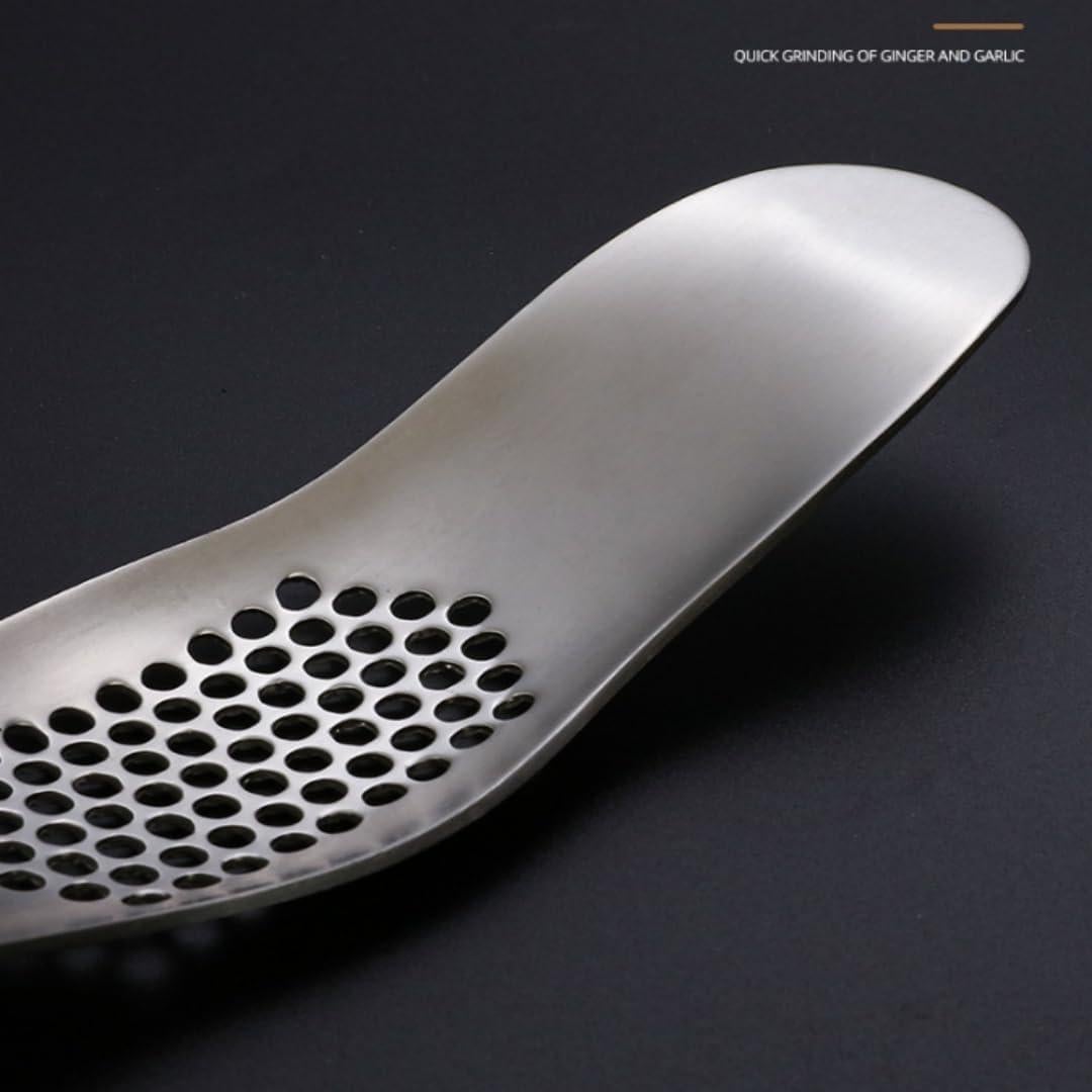 Trituradora de Ajo MEIMI Acero Inoxidable Apta Lavavajillas