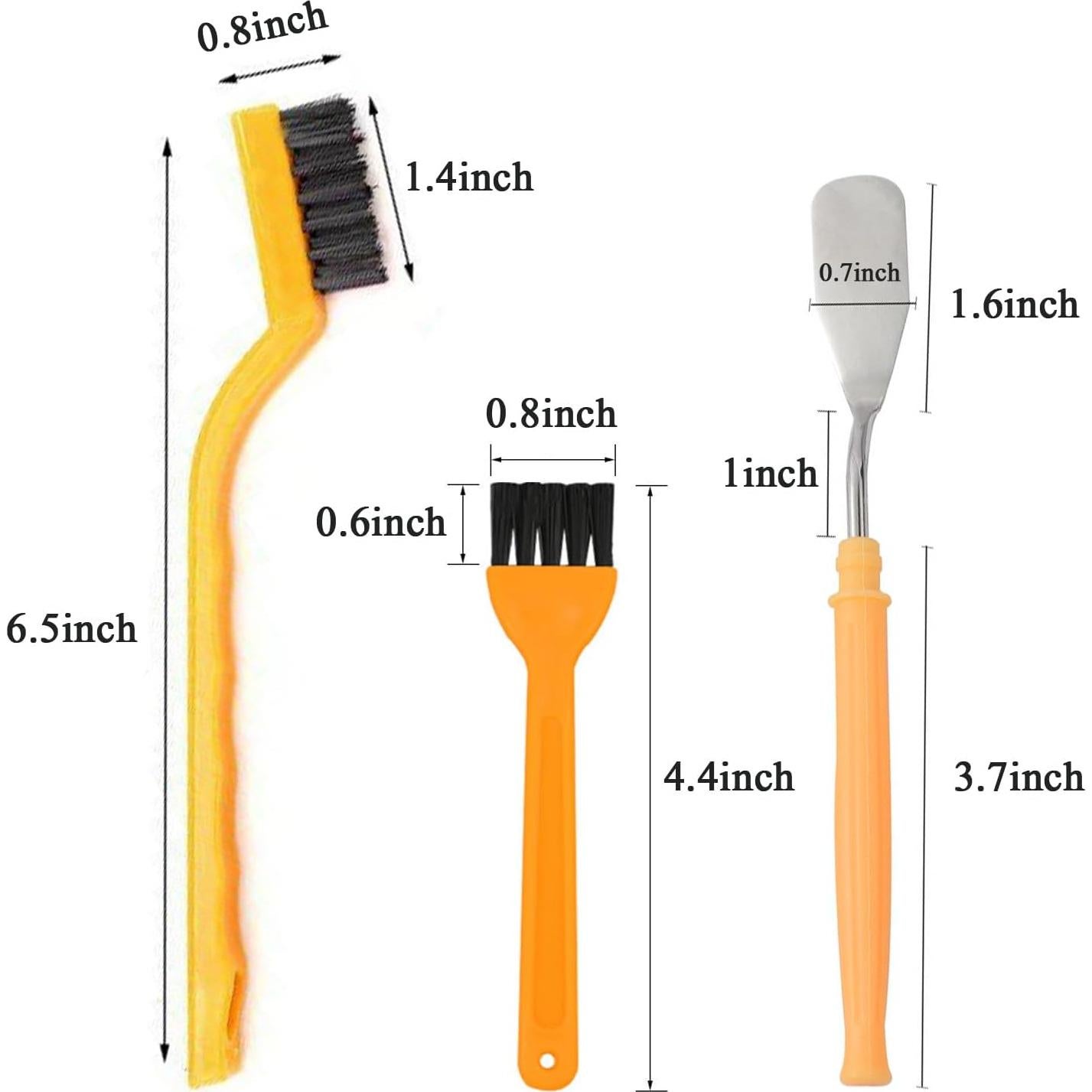 Limpiador de Prensa de Ajo JIAPEIYI con Cepillos y Raspador