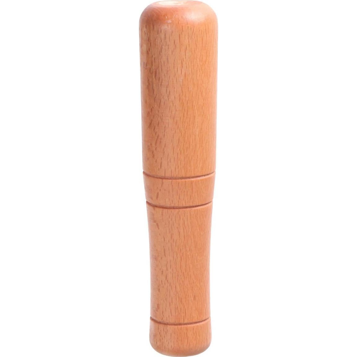 Pilón de Madera IMIKEYA 17.5 cm para Ajo y Especias
