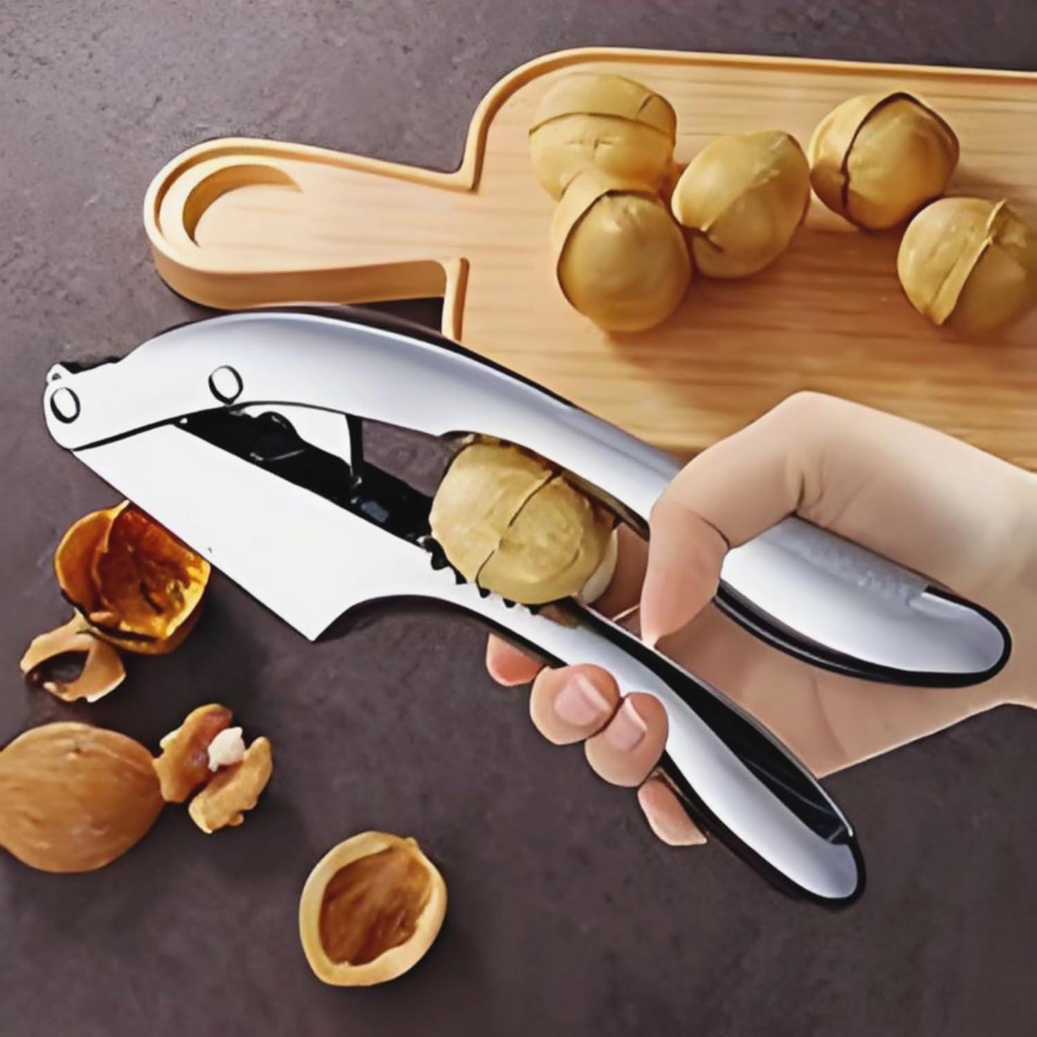 Prensa de Ajo 2 en 1 QRZLP de Aluminio Apta para Lavavajillas