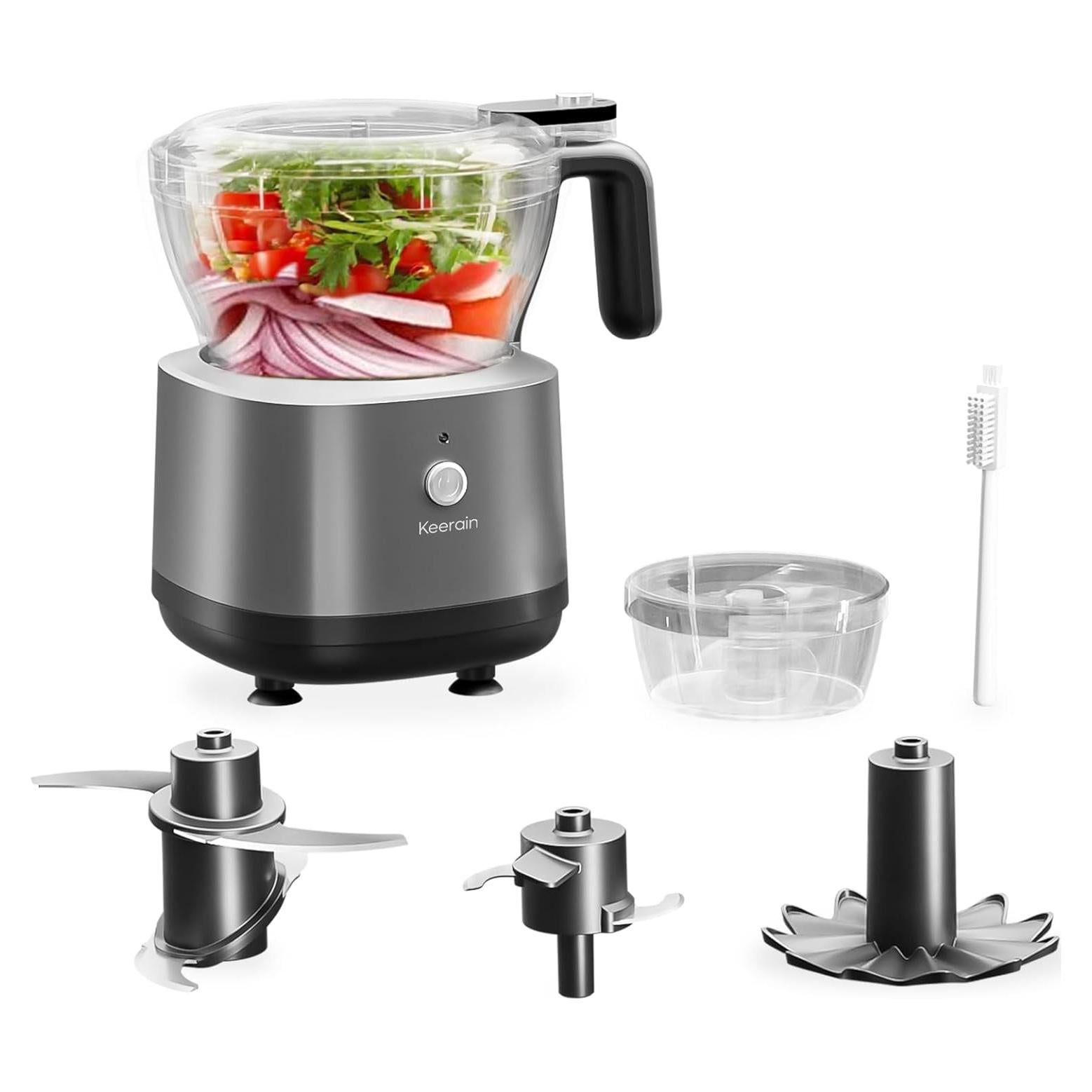 Mini Procesador de Alimentos Keerain MDR3-1 1.79kg 4/0.5 Tazas