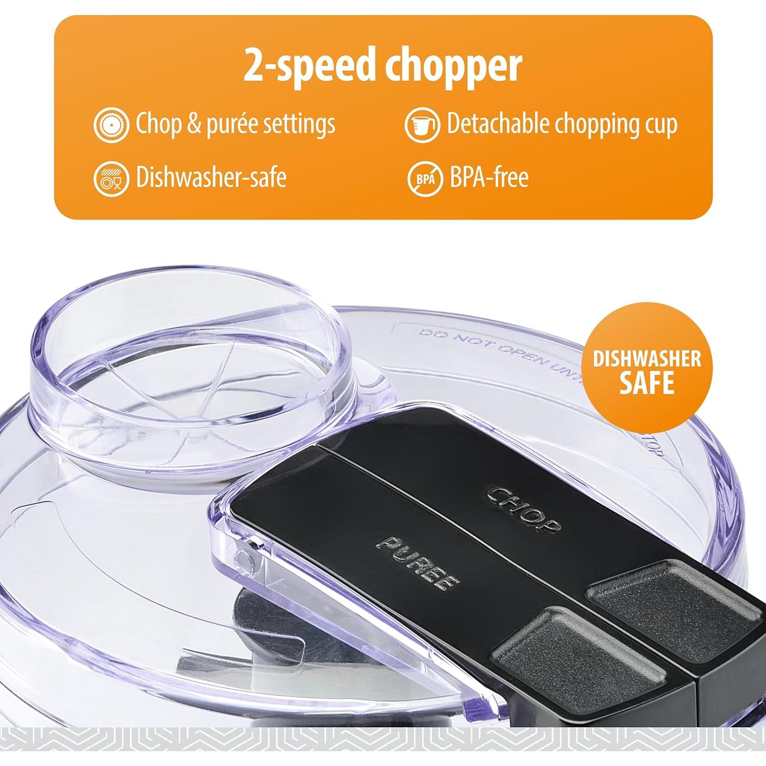 Picador Eléctrico Mini Toastmaster TM-30MC 3 Tazas 150W