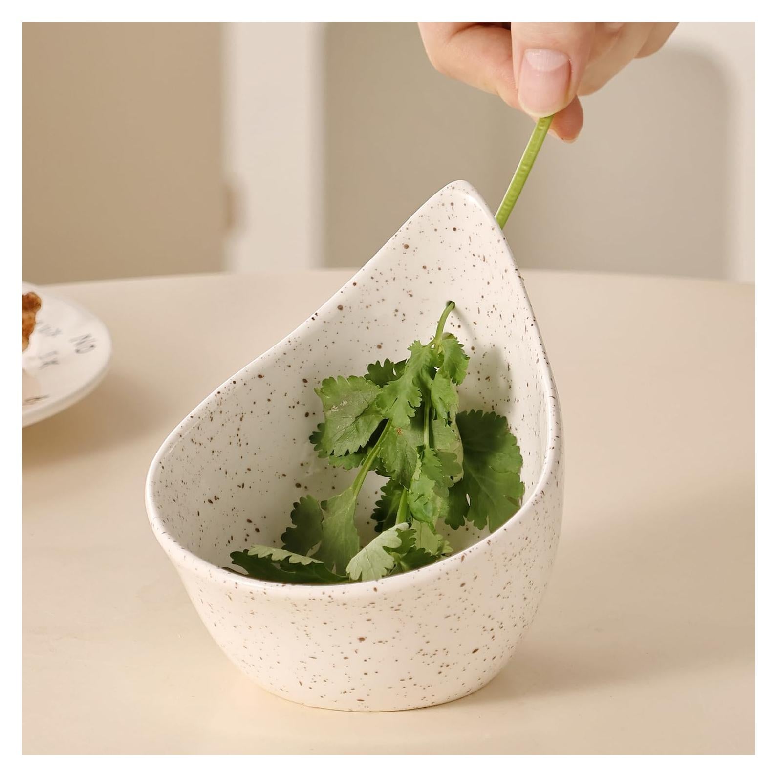 Tazón Deshojador de Hierbas Dneuoir Cerámica 13.5 cm