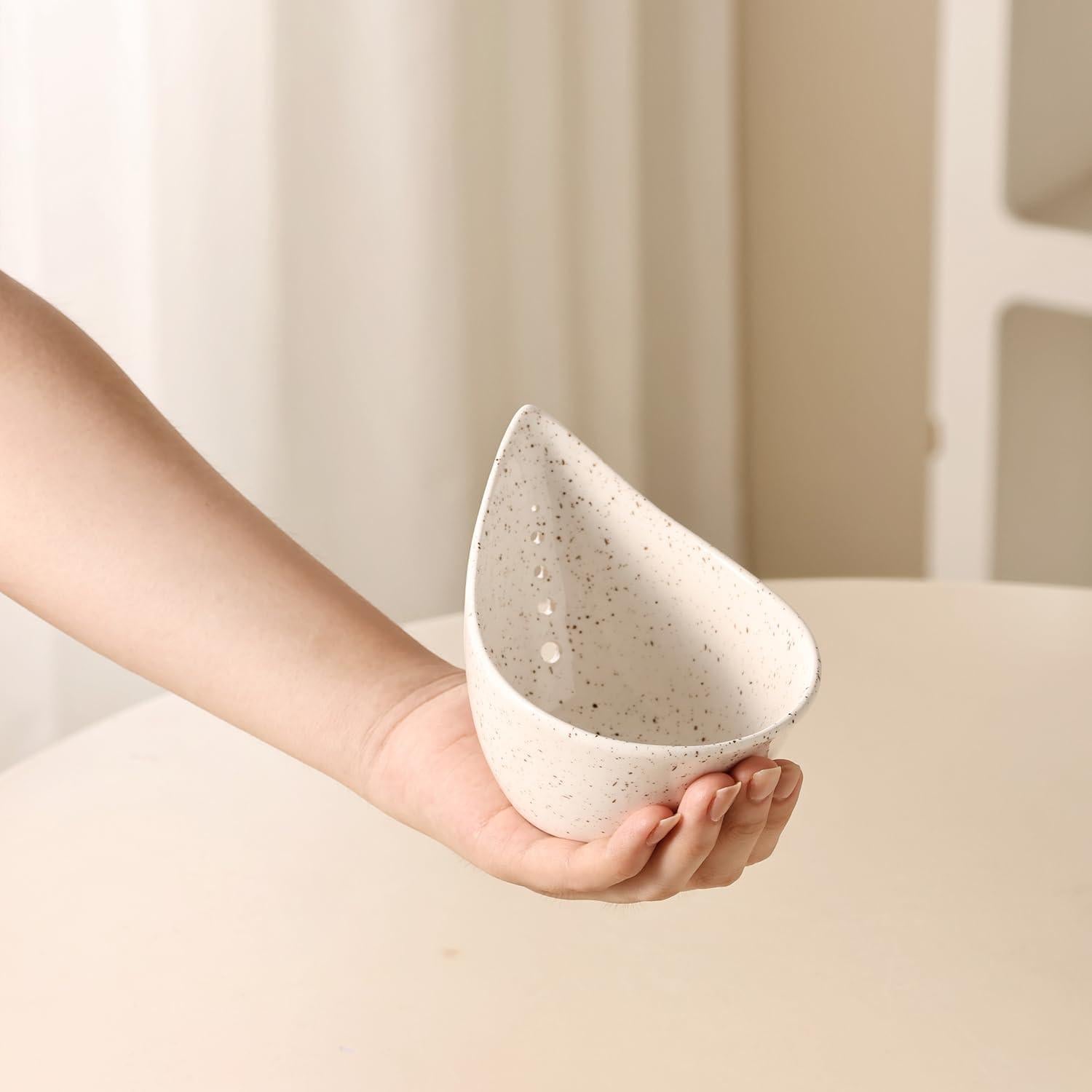 Tazón Deshojador de Hierbas Dneuoir Cerámica 13.5 cm