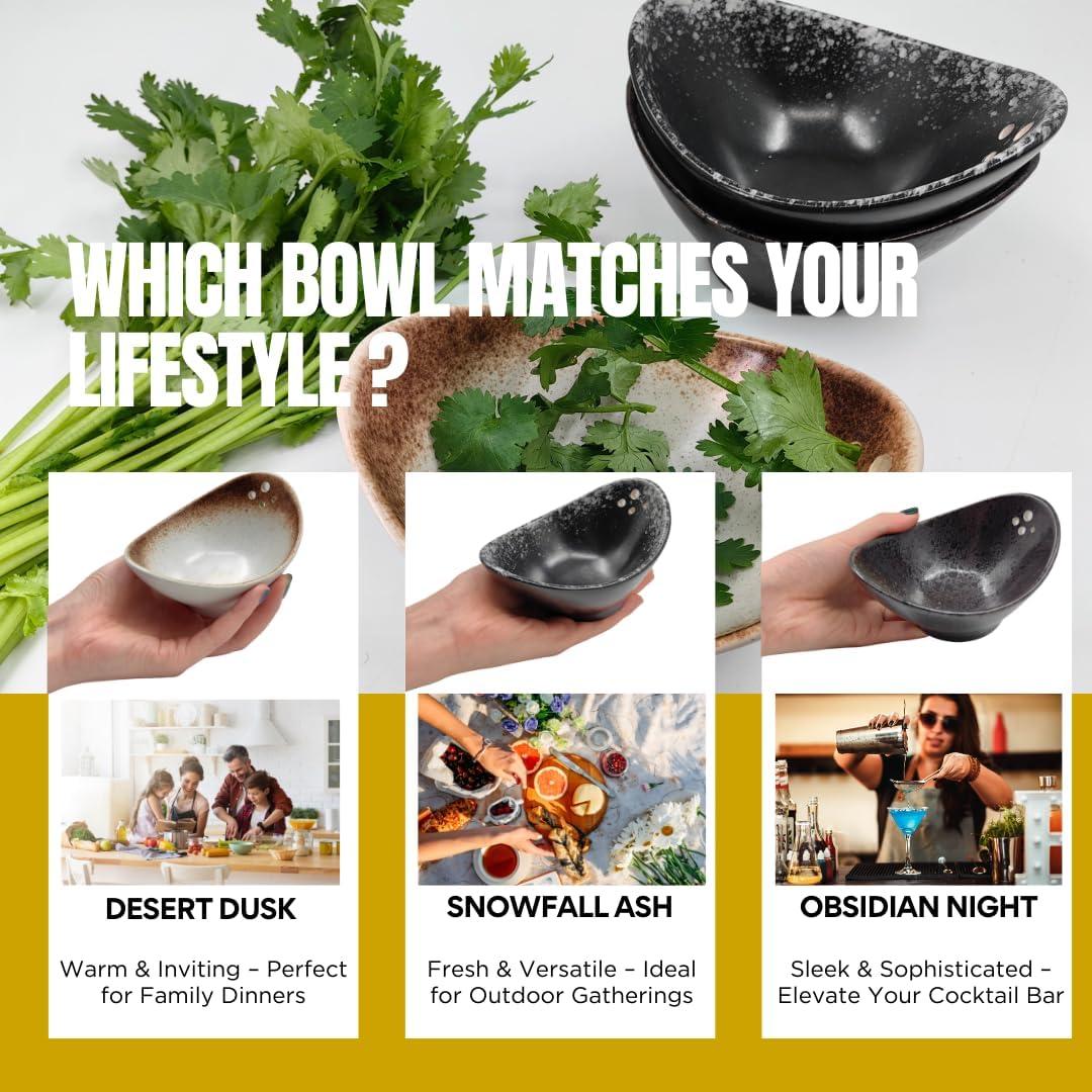 Tazón Deshojador de Hierbas Cerámica Loyipu 11.94cm Crepúsculo