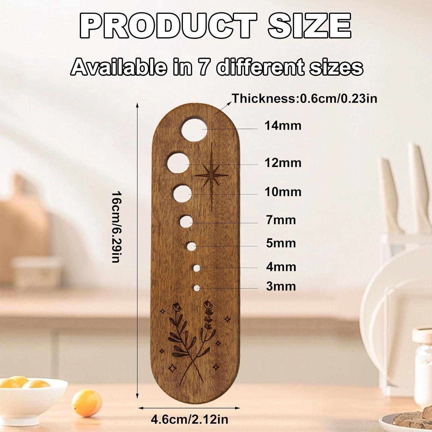 Separador de Hojas de Verdura de Madera HINGTAI 8.89x6.35cm