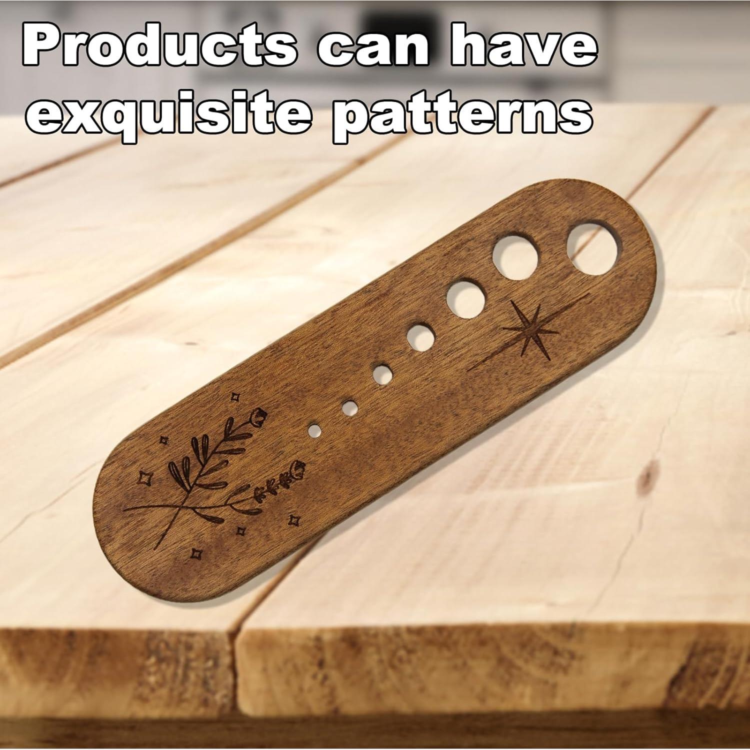 Separador de Hojas de Verdura de Madera HINGTAI 8.89x6.35cm