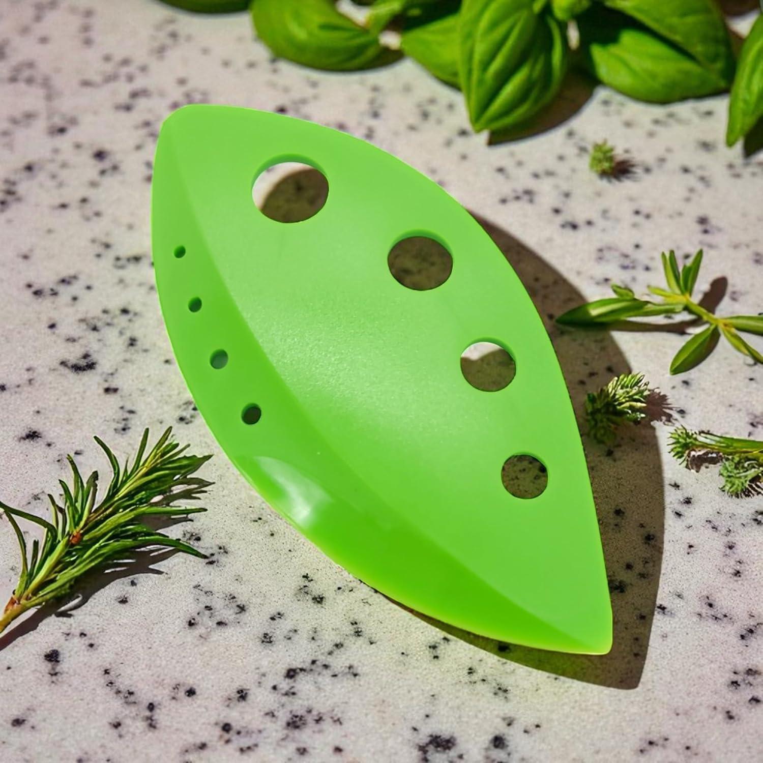 Desprendedor de Hierbas Handy Housewares Verde 8 Agujeros