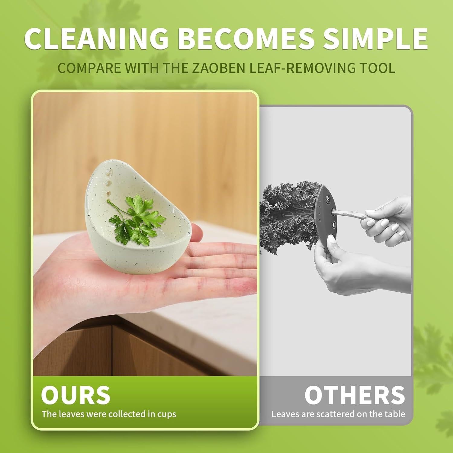 Juego de 2 Cuencos de Cerámica HGEKLIZV para Hierbas 6cm