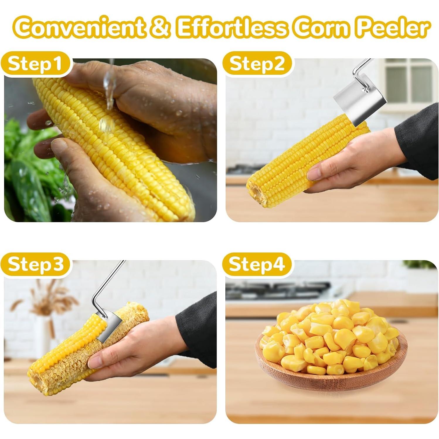 Desgarrador de Mazorcas VKHMGDFS YMC Acero Inoxidable Ergonómico