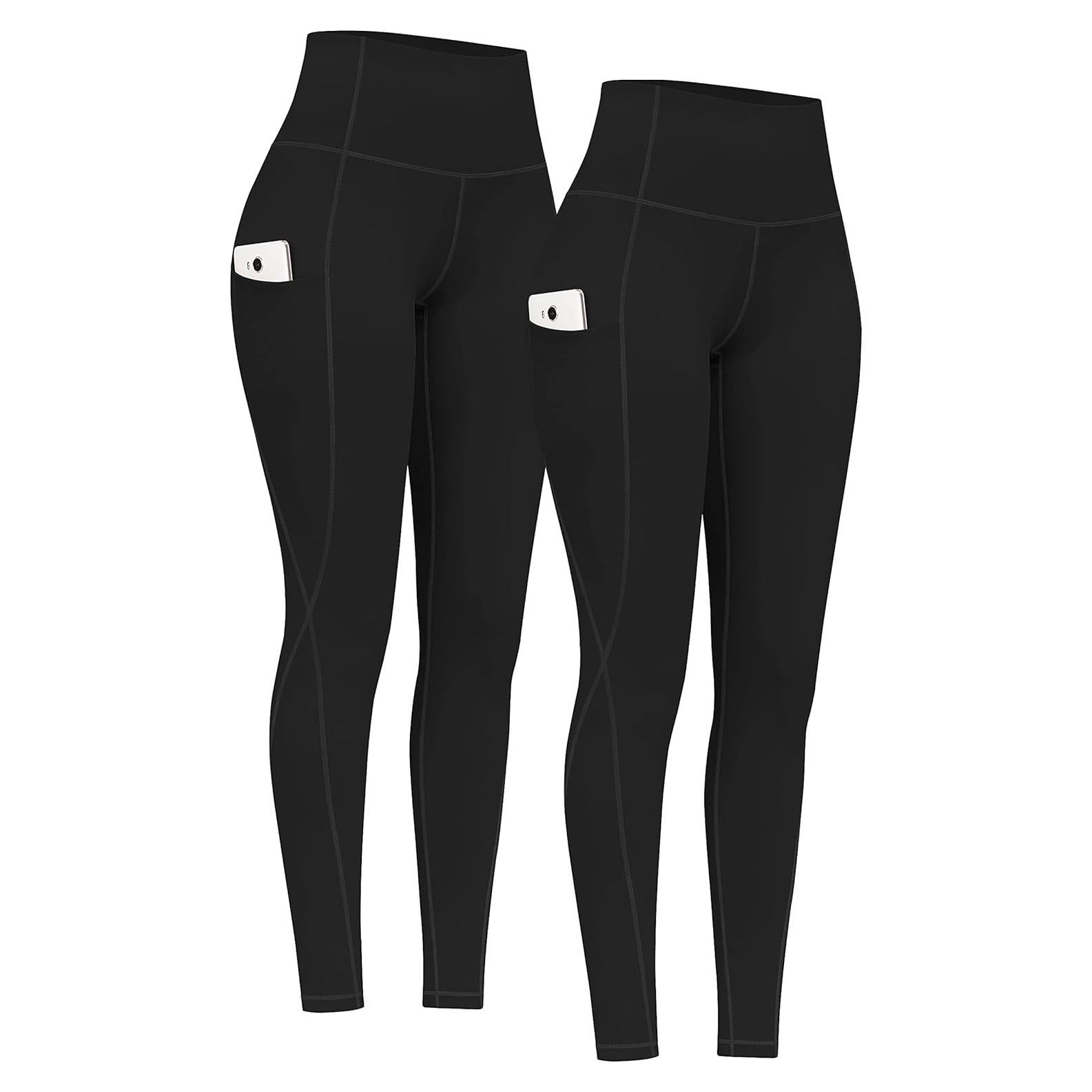 Leggings de Yoga PHISOCKAT 2024 Cintura Alta con Bolsillos