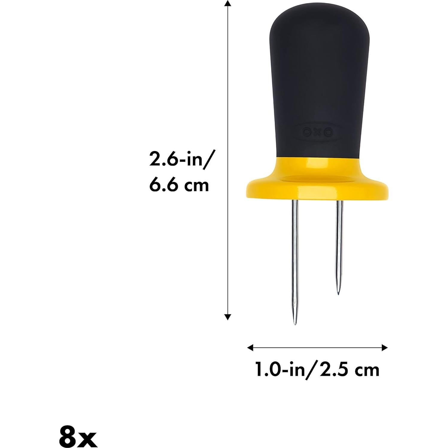 Pelador de Maíz OXO Good Grips y Sujetadores 8 Piezas