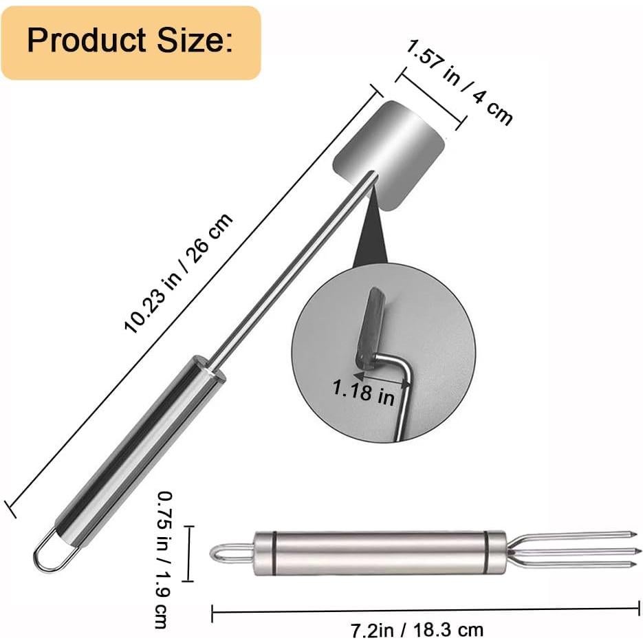 Pelador de Mazorcas de Maíz MERRYGOLD Acero Inoxidable
