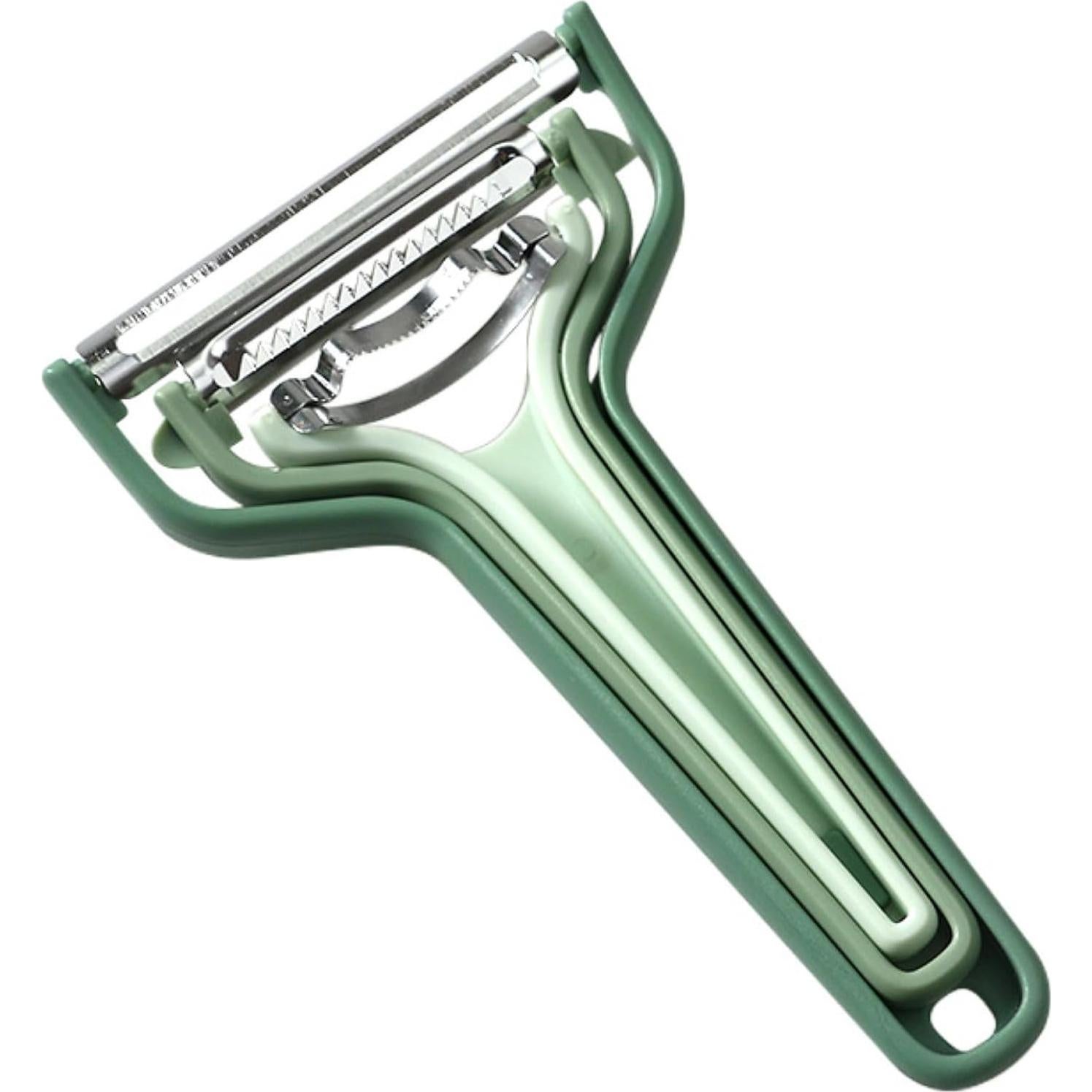 Set de Peladores de Cocina 3-en-1 JDL LUCKY LIFE Verde