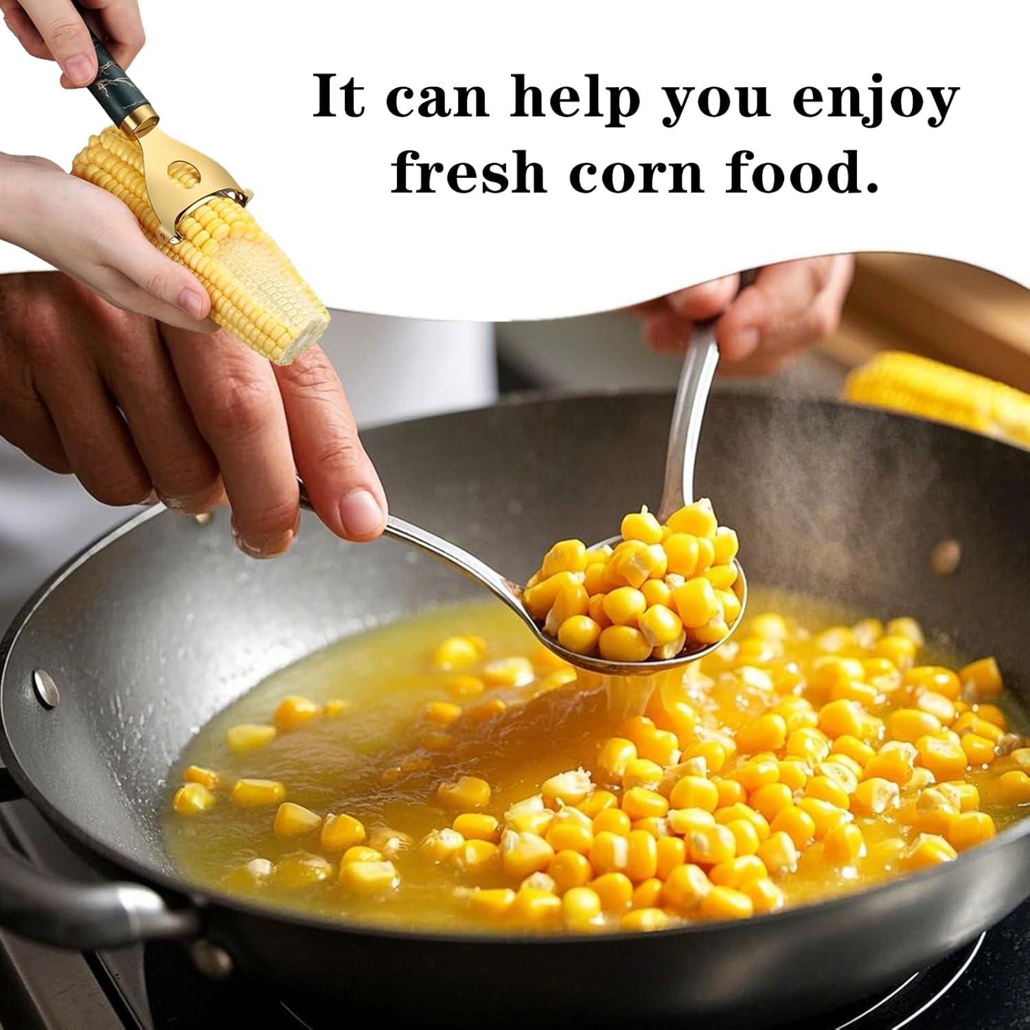 Pelador de Maíz Profesional ZIANTENNY Acero Inoxidable 130g