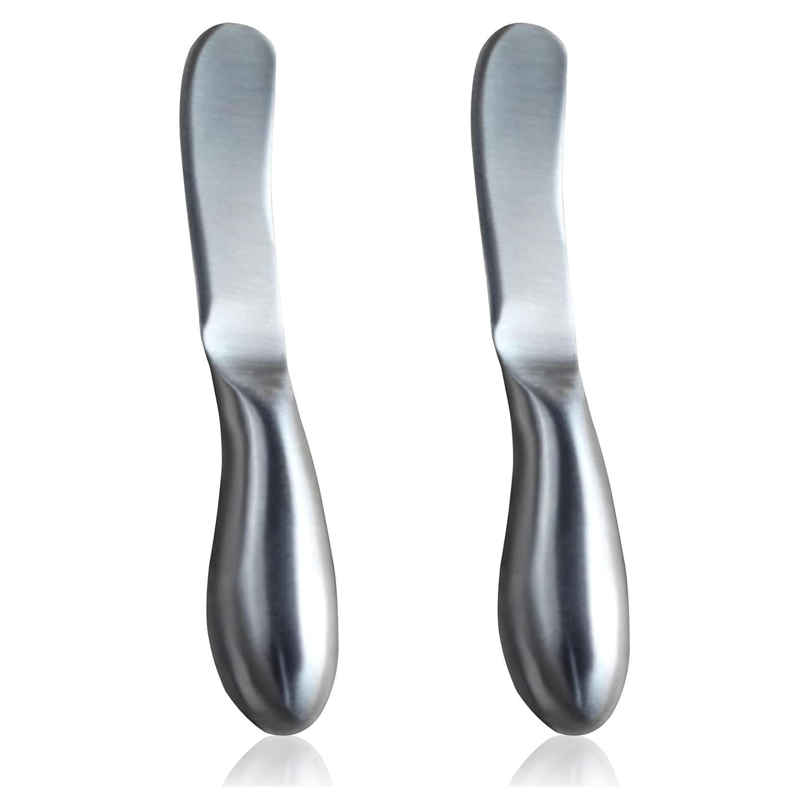 Cuchillos para Untar Mantequilla y Queso Hetenoyo 2 Piezas