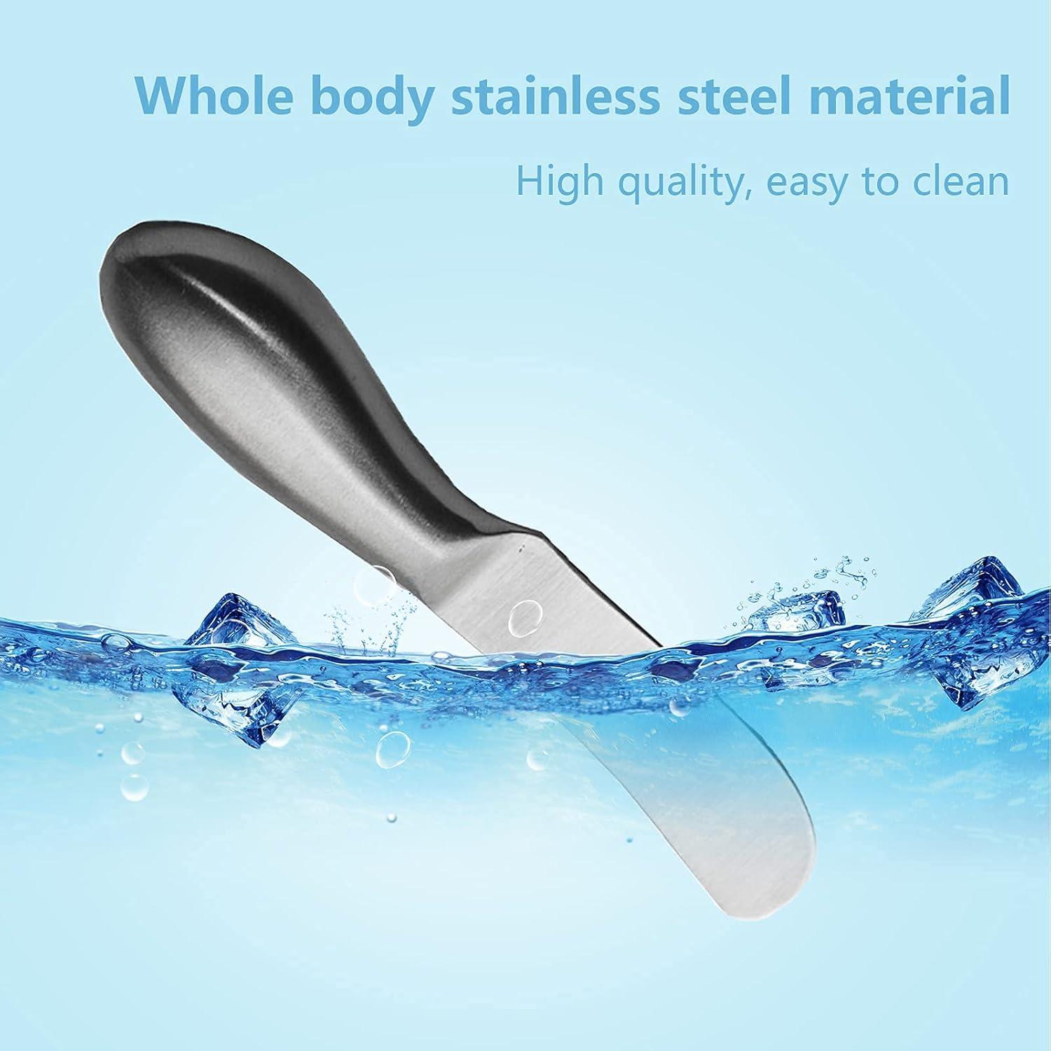 Cuchillos para Untar Mantequilla y Queso Hetenoyo 2 Piezas