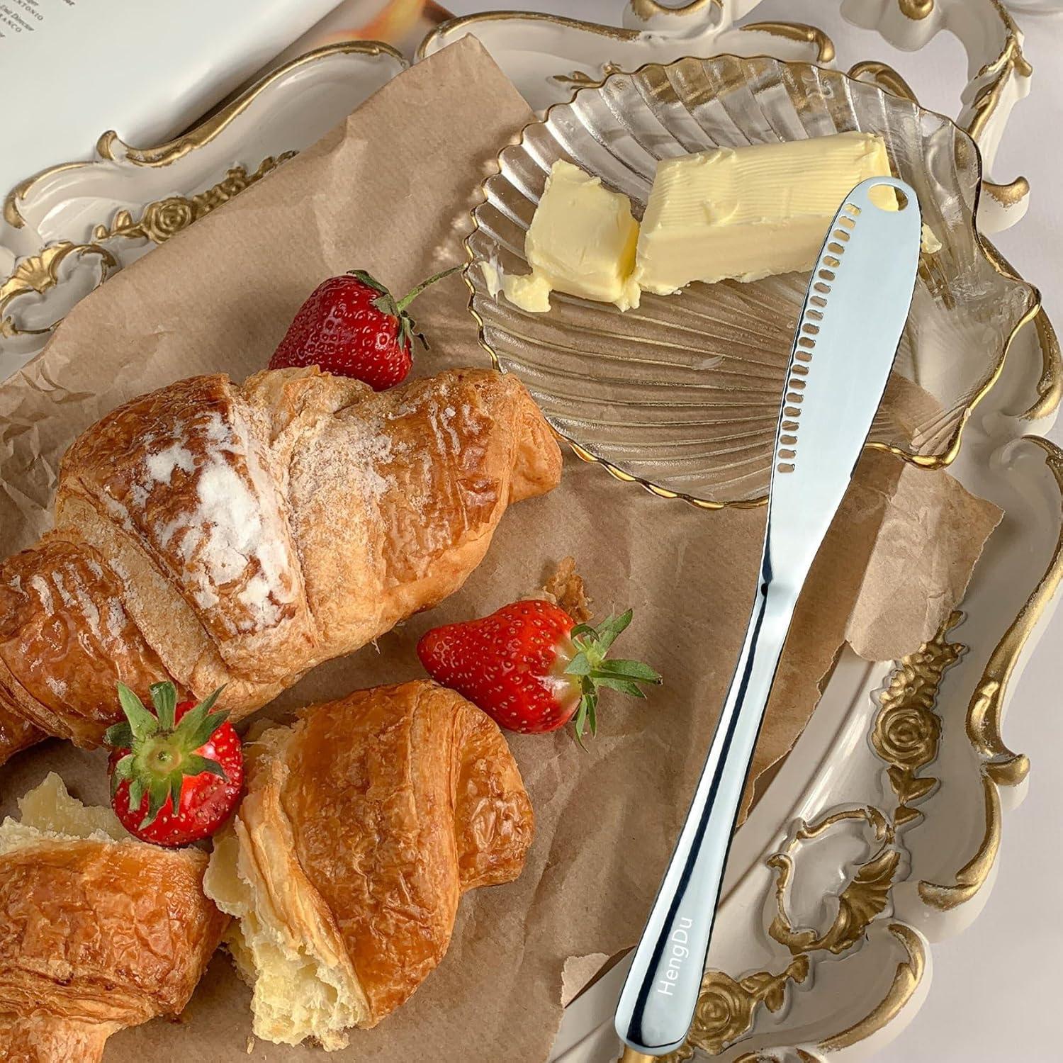 Cuchillo para Untar Mantequilla HengDu Acero Inoxidable 21.5cm