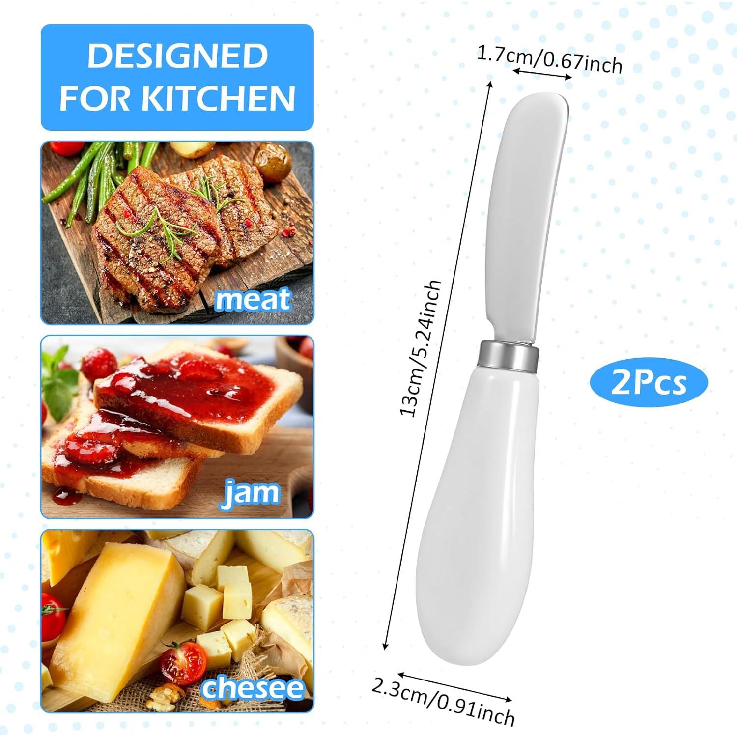 Set de 2 Cuchillos para Untar Mantequilla Nogeqi 13.31 cm