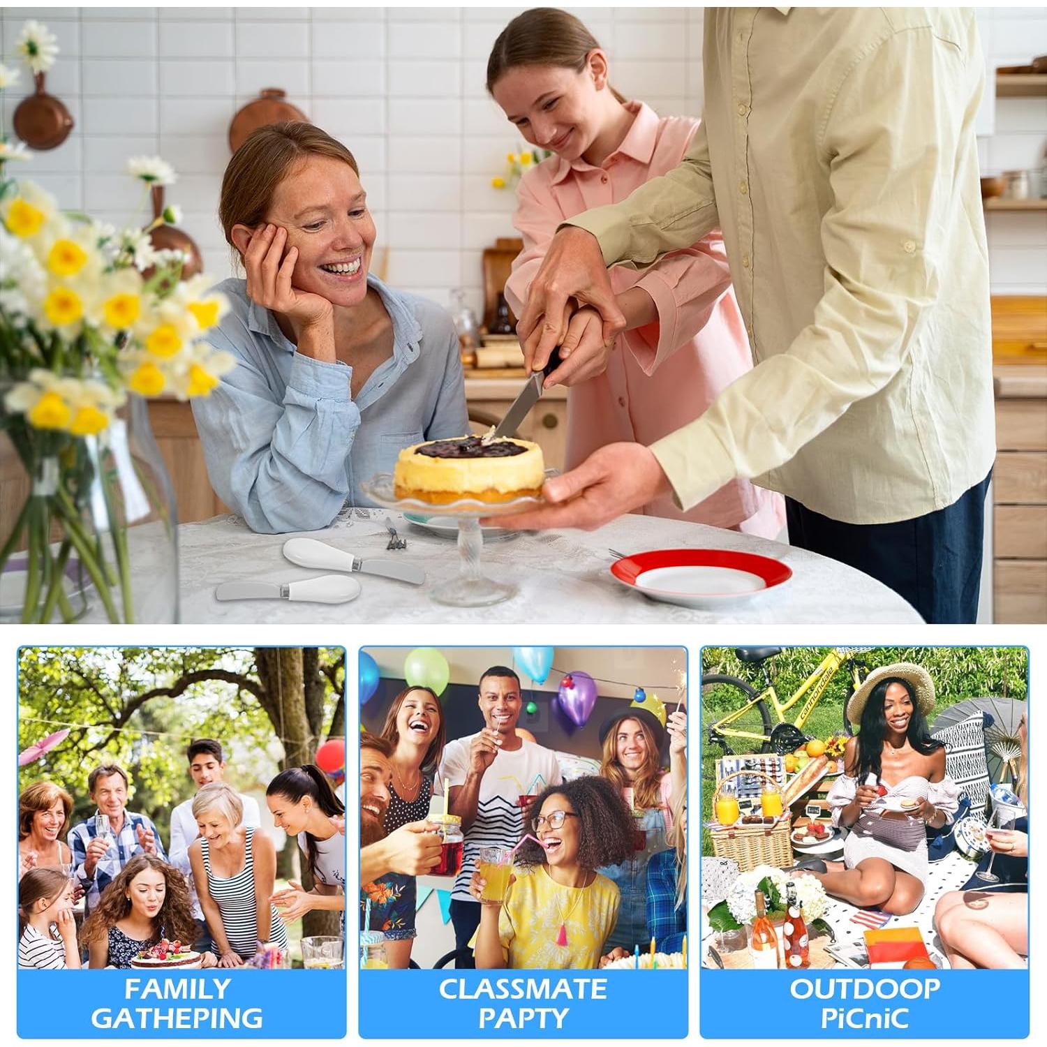 Set de 2 Cuchillos para Untar Mantequilla Nogeqi 13.31 cm