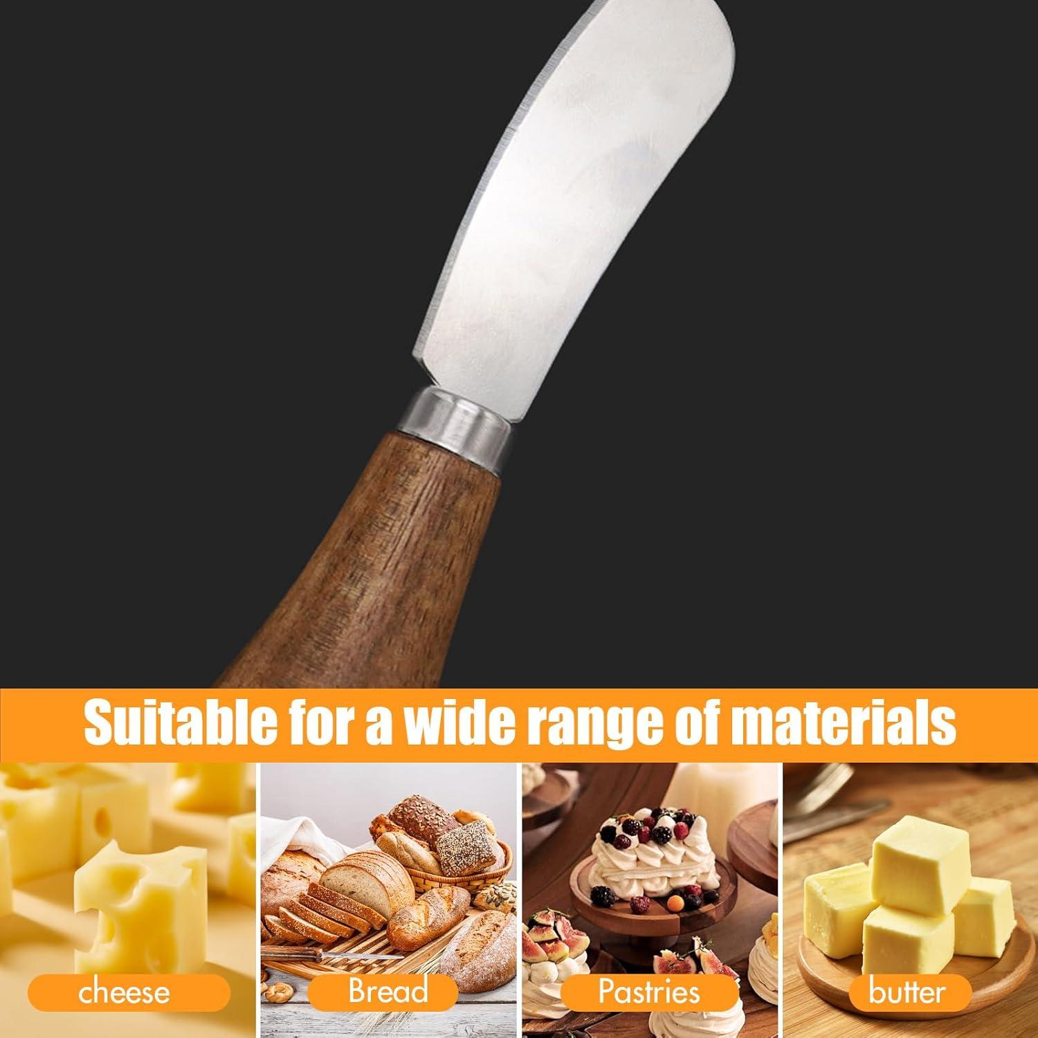 Cuchillo para Untar Mantequilla Houkiper, Acero Inoxidable, 2 Piezas