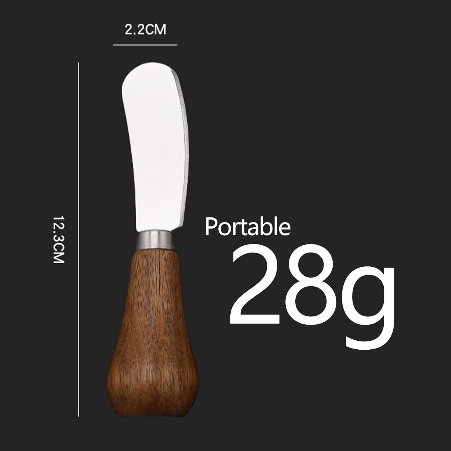 Cuchillo para Untar Mantequilla Houkiper, Acero Inoxidable, 2 Piezas