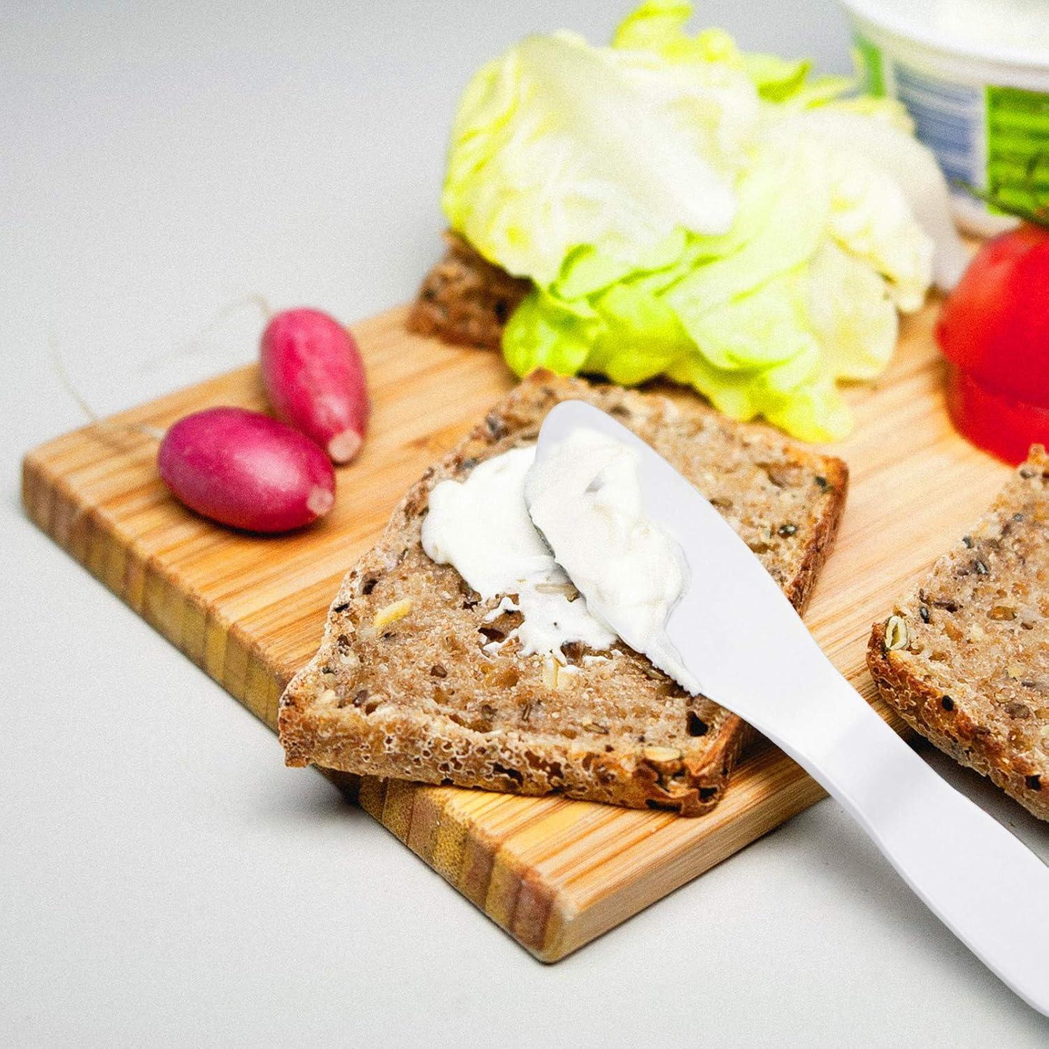 4 Untadores de Mantequilla Patelai de Plástico Reutilizables 18.5 cm