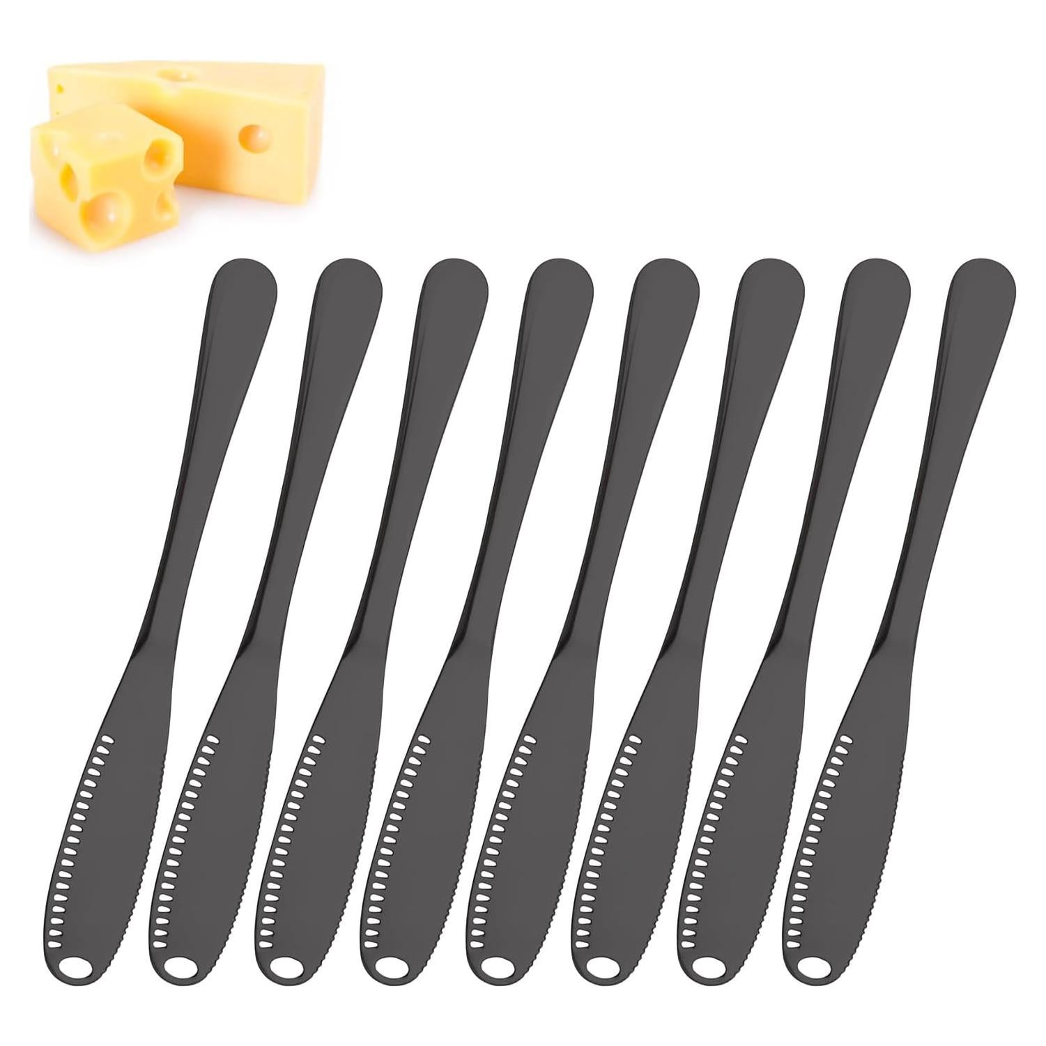 Juego de 8 cuchillos para mantequilla Uniturcky 22cm acero inoxidable