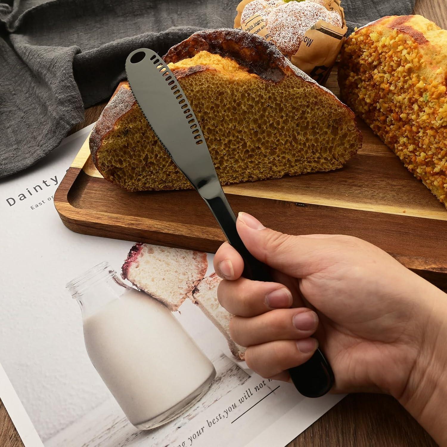 Juego de 8 cuchillos para mantequilla Uniturcky 22cm acero inoxidable