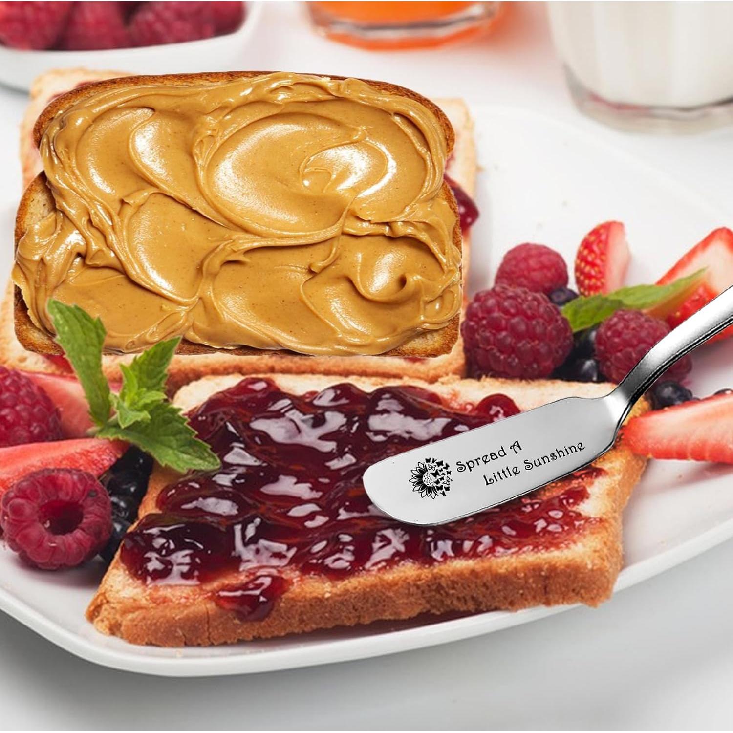 Cuchillo para Mantequilla Odoor Fan Grabado Humorístico 16.5 cm