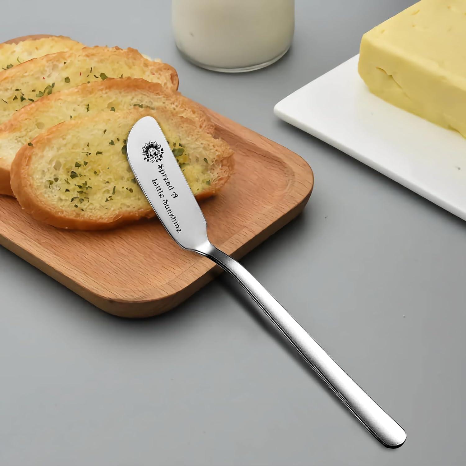 Cuchillo para Mantequilla Odoor Fan Grabado Humorístico 16.5 cm