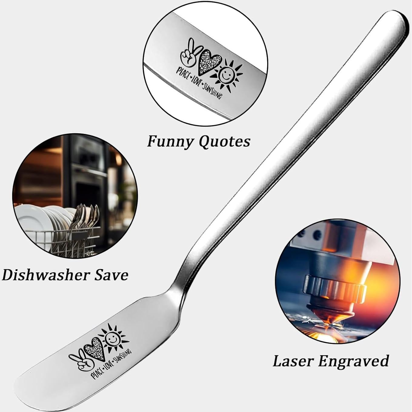 Cuchillo para Mantequilla Odoor Fan 16.5 cm Acero Inoxidable