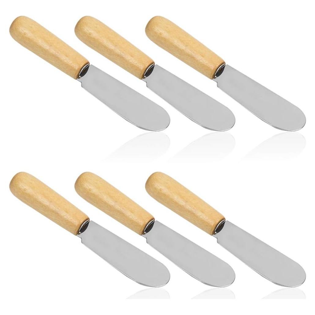 Set de 6 Esparcidores de Mantequilla DaKuan 10 cm Acero Inoxidable