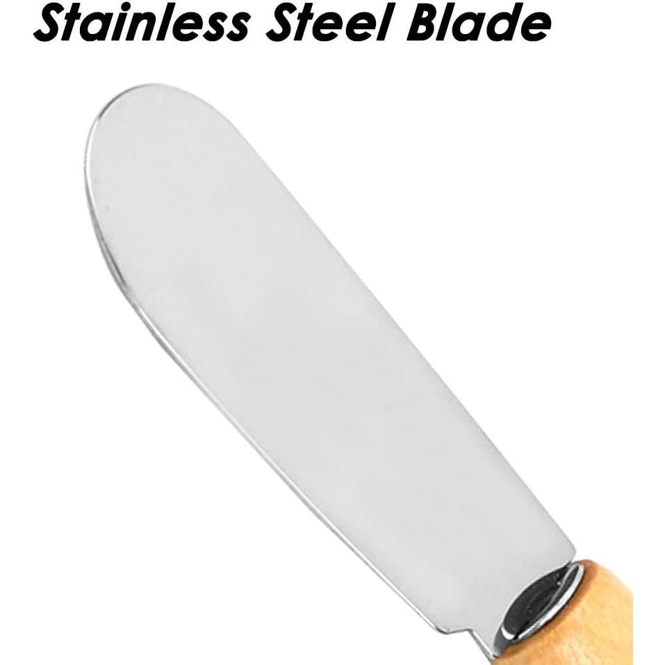 Set de 6 Esparcidores de Mantequilla DaKuan 10 cm Acero Inoxidable