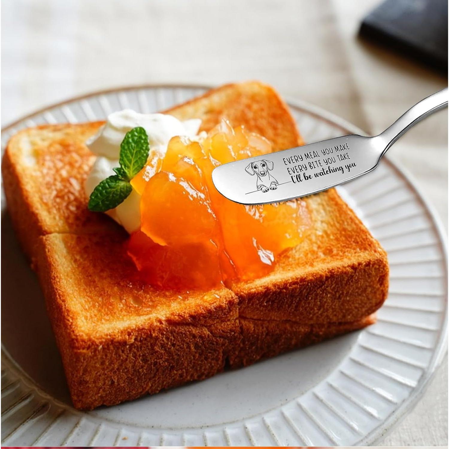 Cuchillo para Mantequilla Odoor Fan 16-Dachshund Acero Inoxidable