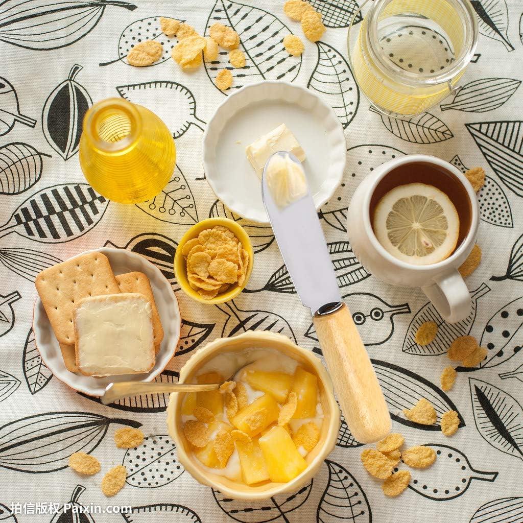 Juego de 5 Espátulas de Mantequilla ACKLLR de Acero Inoxidable