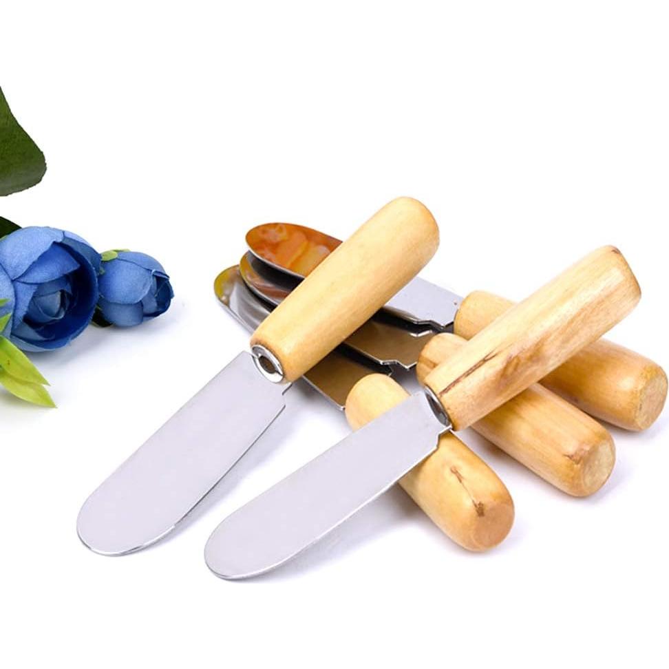 Juego de 5 Espátulas de Mantequilla ACKLLR de Acero Inoxidable