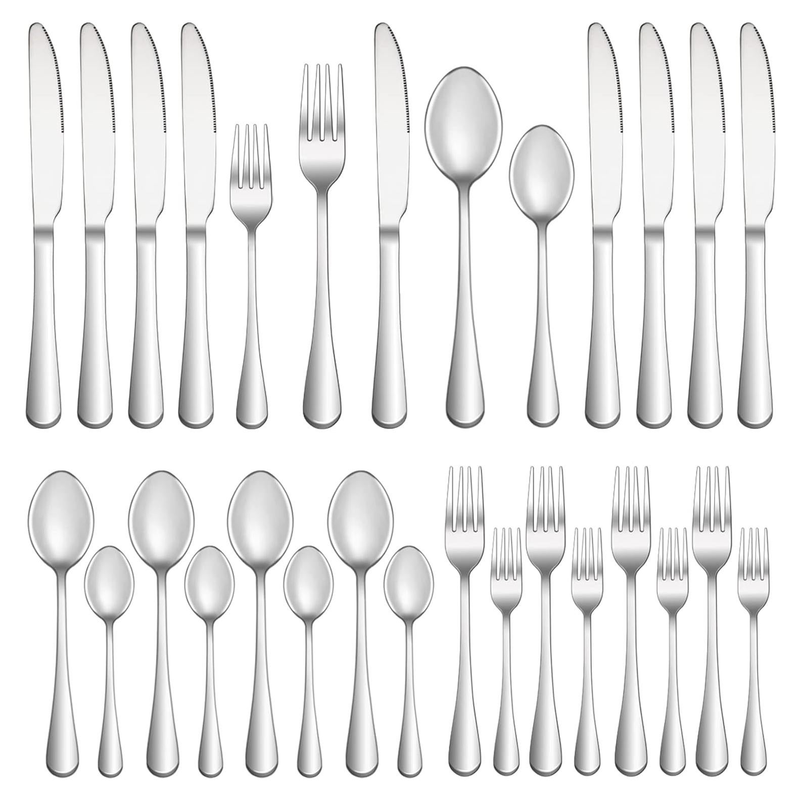 Juego de Cubiertos de 20 Piezas Acero Inoxidable MUTNITT