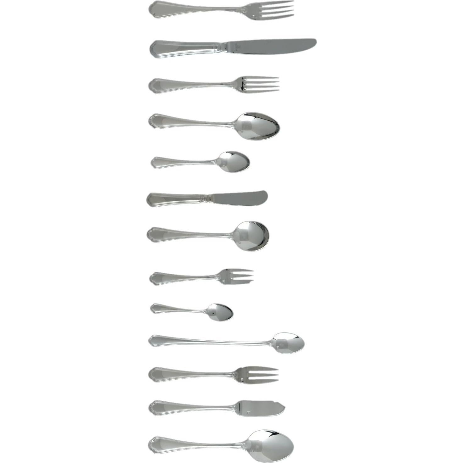 Juego de 12 Cuchillos de Mantequilla Fortessa Medici 18/10