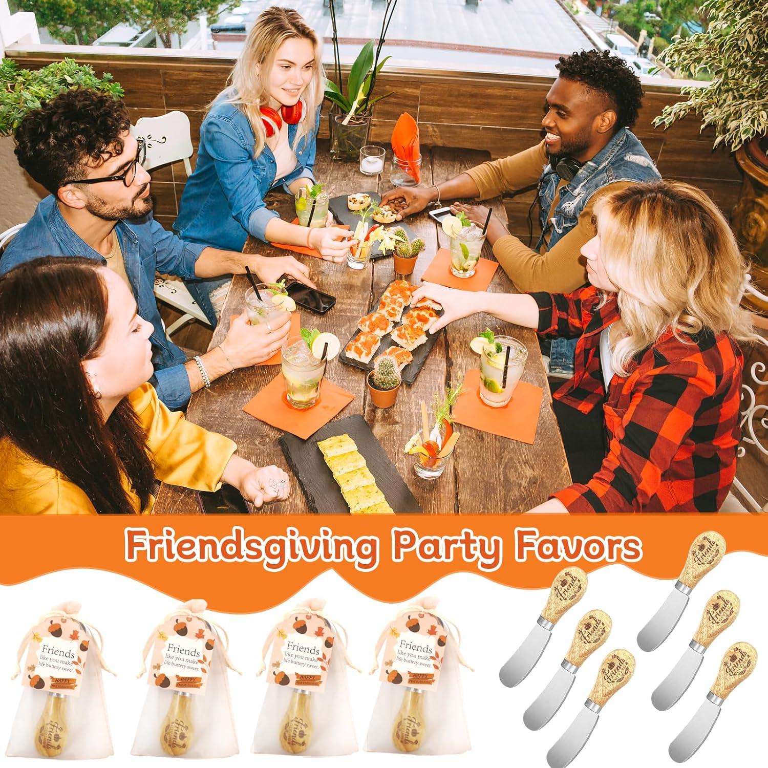 20 Esparcidores de Mantequilla ERTIUANIO con Tarjetas y Bolsas