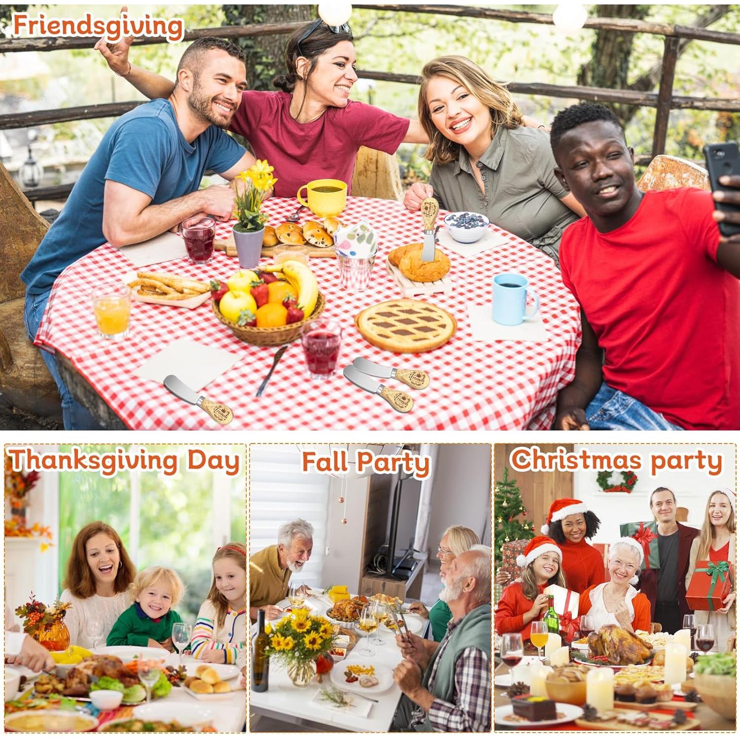 20 Esparcidores de Mantequilla ERTIUANIO con Tarjetas y Bolsas