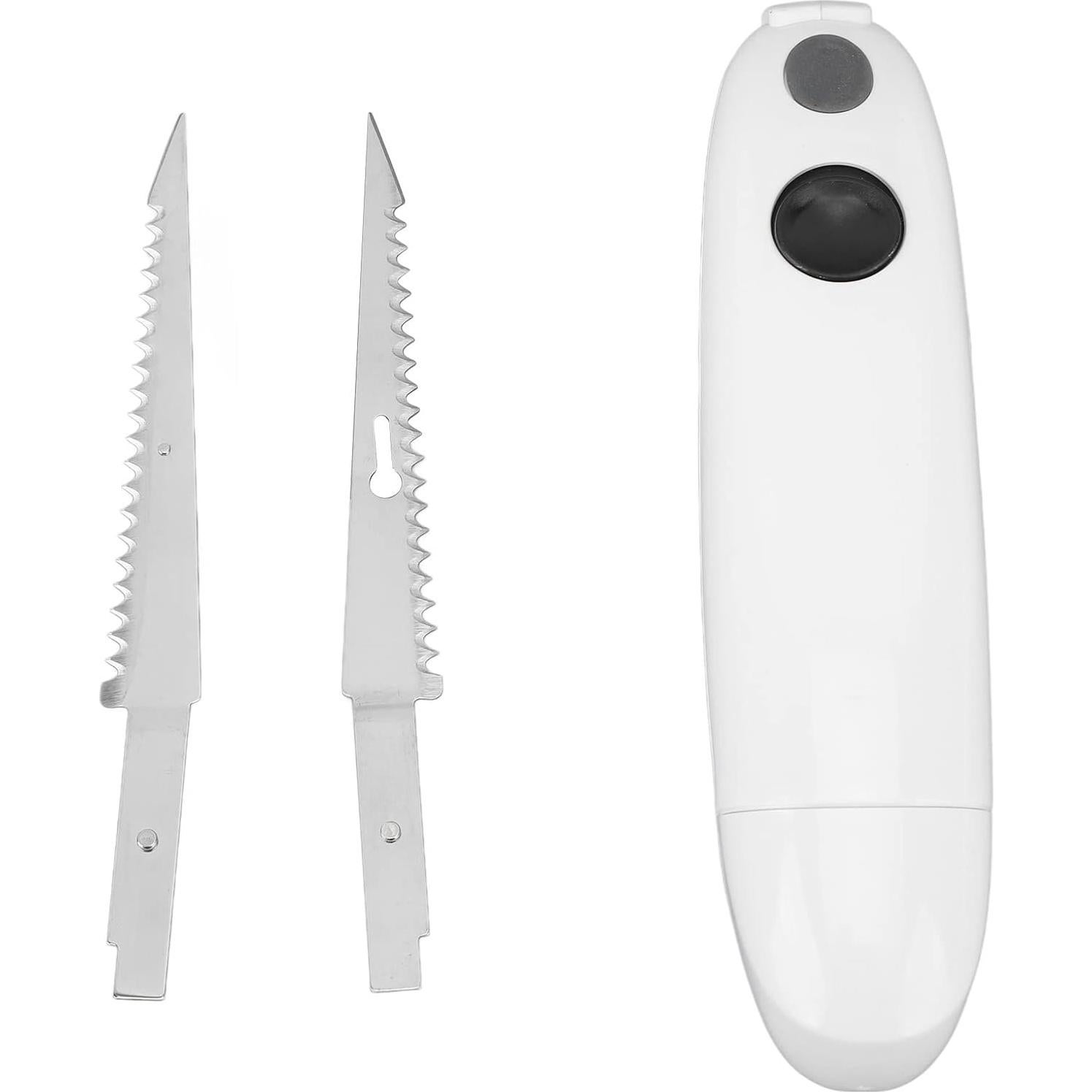 Cuchillo Eléctrico Inalámbrico Pyhodi 20cm Acero Inoxidable