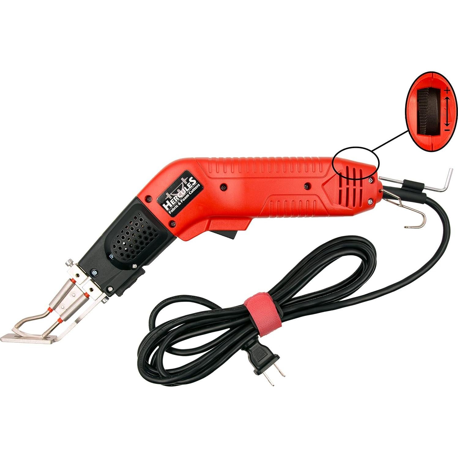 Cortador de Tela Eléctrico Hercules FC-520 120W con 15 Temperaturas