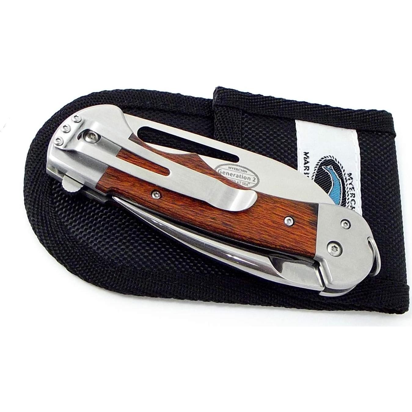 Cuchillo Myerchin WF300P Profesional con Mango de Madera