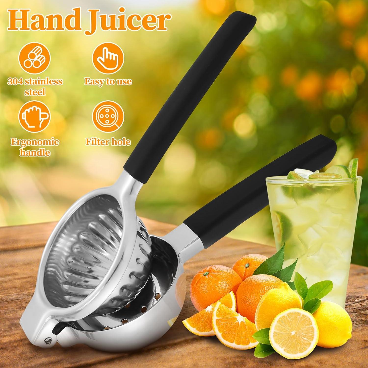 Exprimidor Manual de Limón YMKWZ de Acero Inoxidable 304